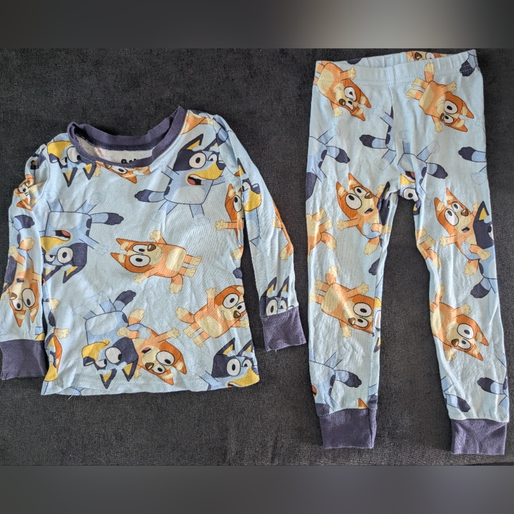 ❤️2/$20❤️Bluey and Bingo Cotton Pajamas